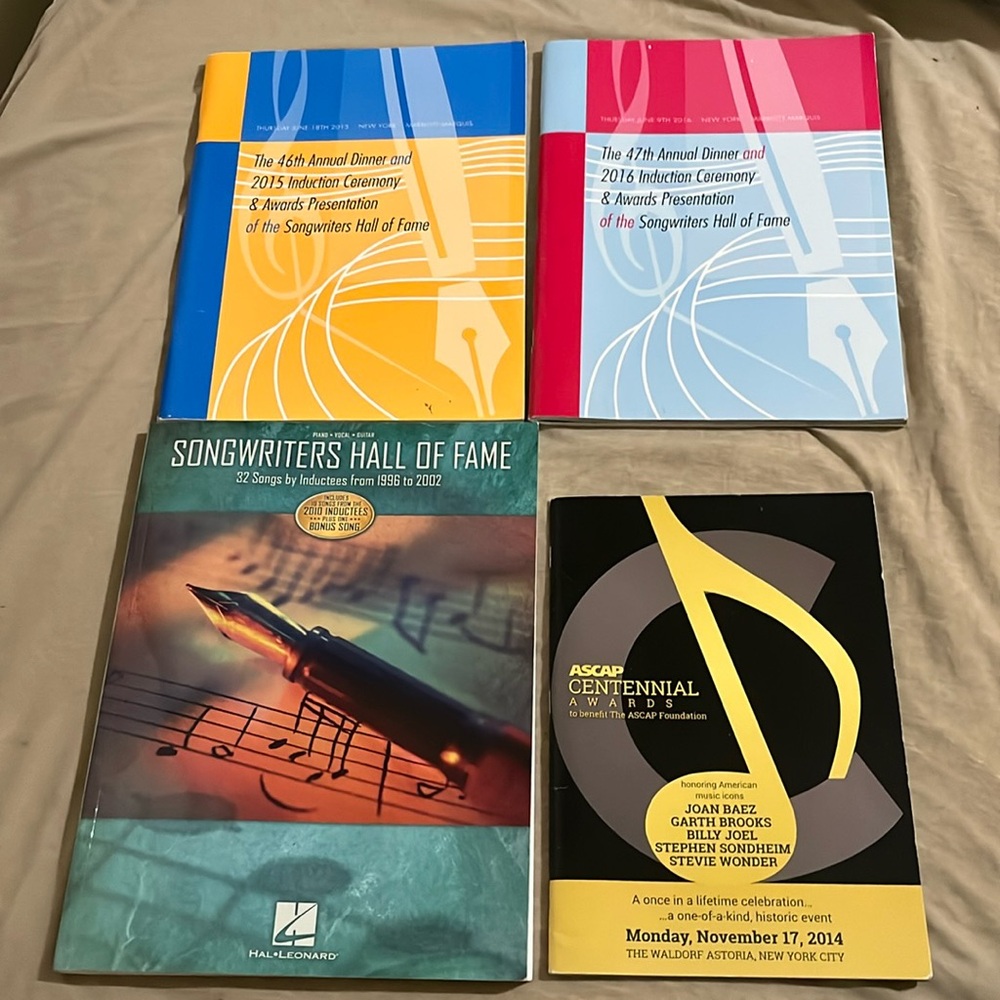 ROCK & Roll 50 Year Songwriter Hall of Fame 2019 Gift Bag Collection 1 NIGHT NEW - Picture 3 of 16